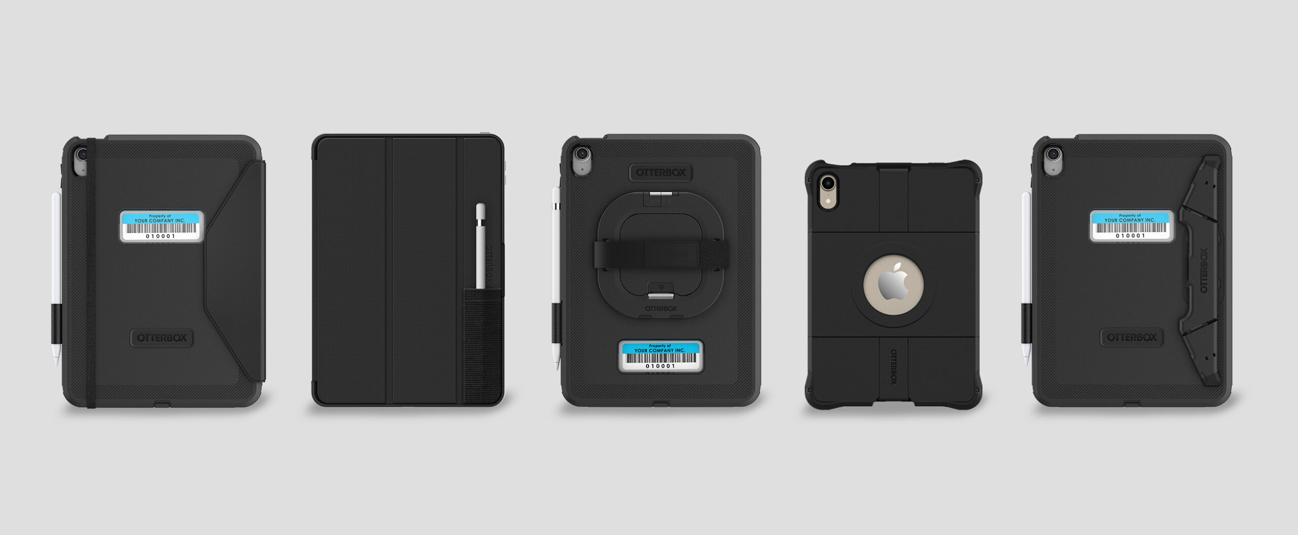 Four OtterBox Tablet Cases