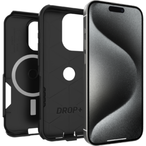 Commuter with MagSafe for iPhone 15 Pro in Black