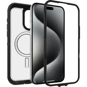 Defender XT for iPhone 15 Pro Max in Black/Clear