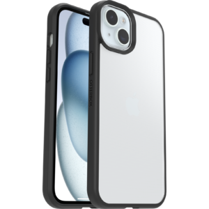 React for iPhone 15/14 Plus in Black/Clear
