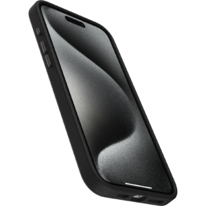 Symmetry Cactus Leather for iPhone 15 Pro Max in Black